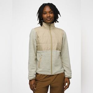 Prana wooly bird fleece zip up